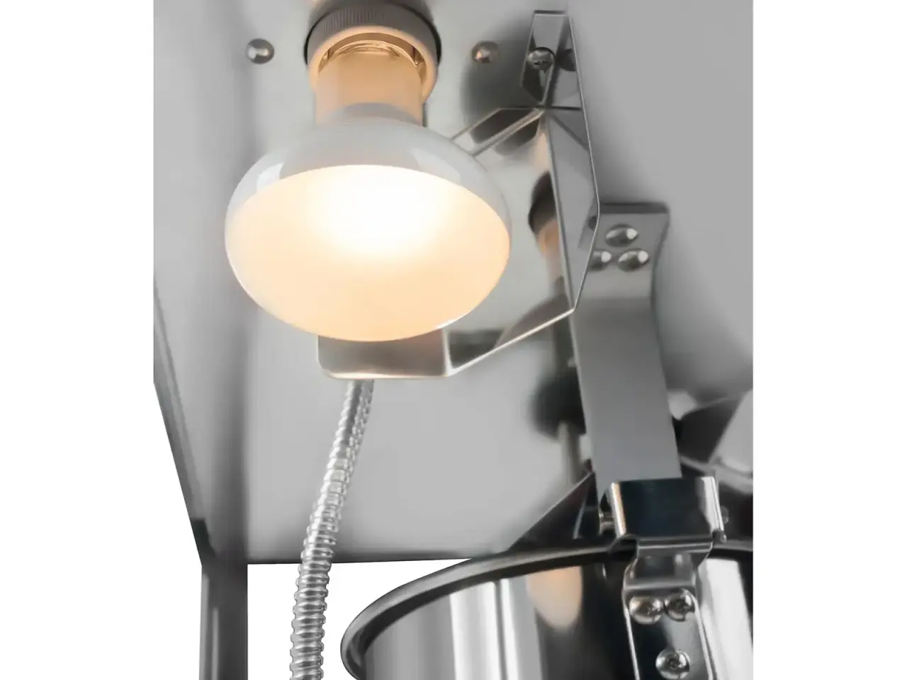 Billede 8 - Popcornmaskine 88 L – 1500 W – rød 56 x 42 x 76 cm