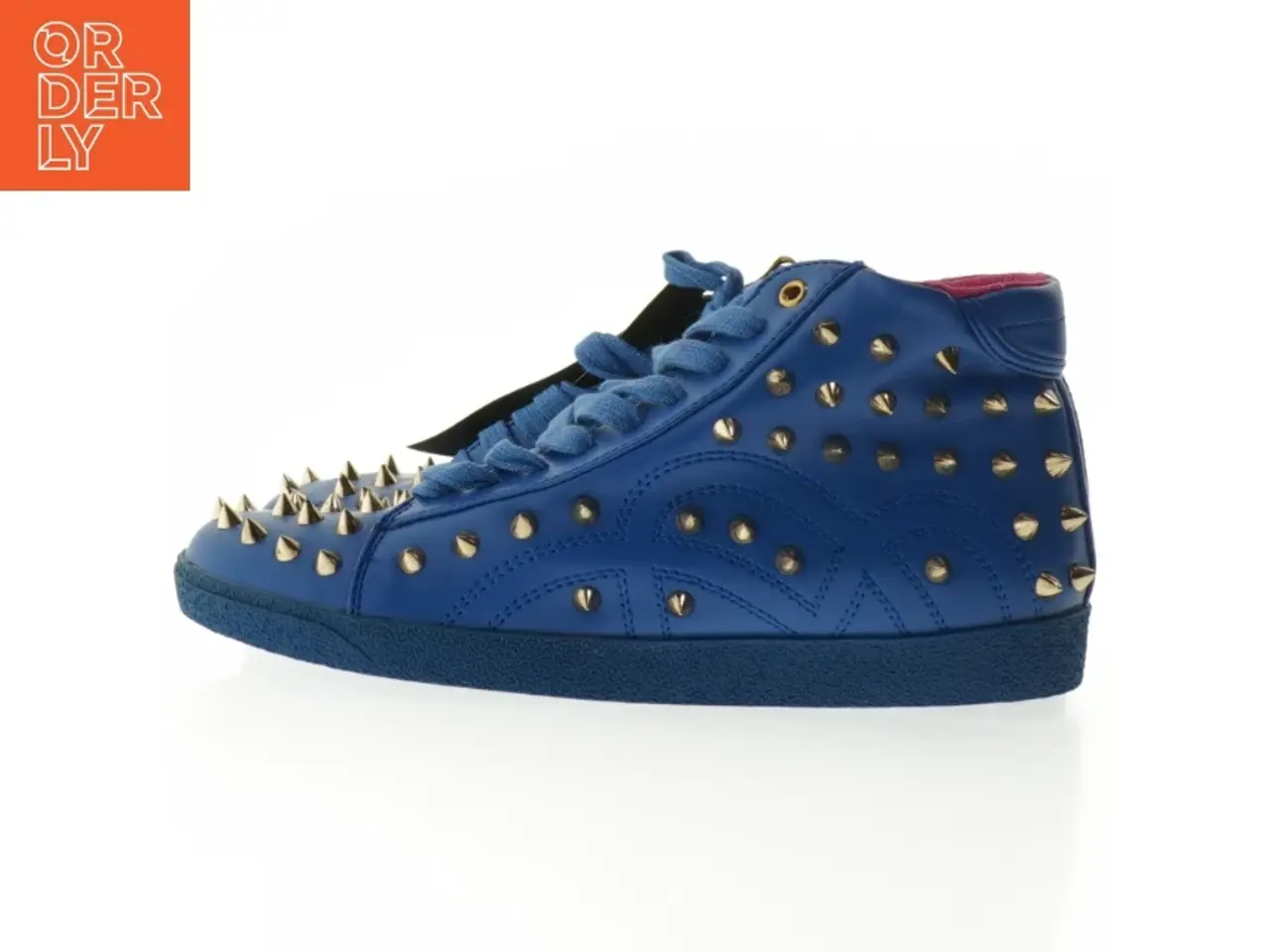 Billede 1 - Sneakers, blå med nitter, nye (str. 38 )