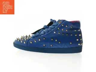 Sneakers, blå med nitter, nye (str. 38 )