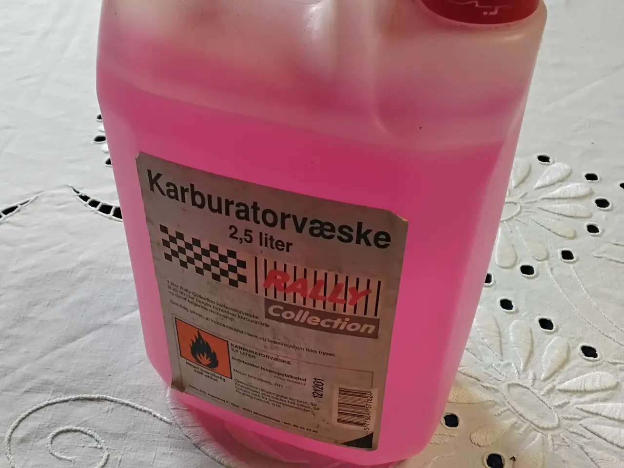 Billede 2 - 2,5 liter kaburatorvæske / kaburatorsprit - uåbnet