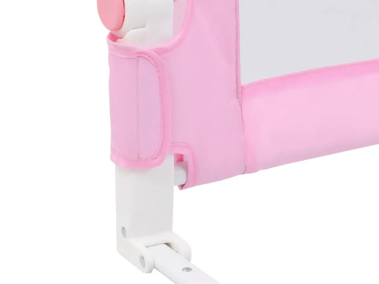 Billede 6 - Sengegelænder til barneseng 180 × 42 cm - polyester, pink