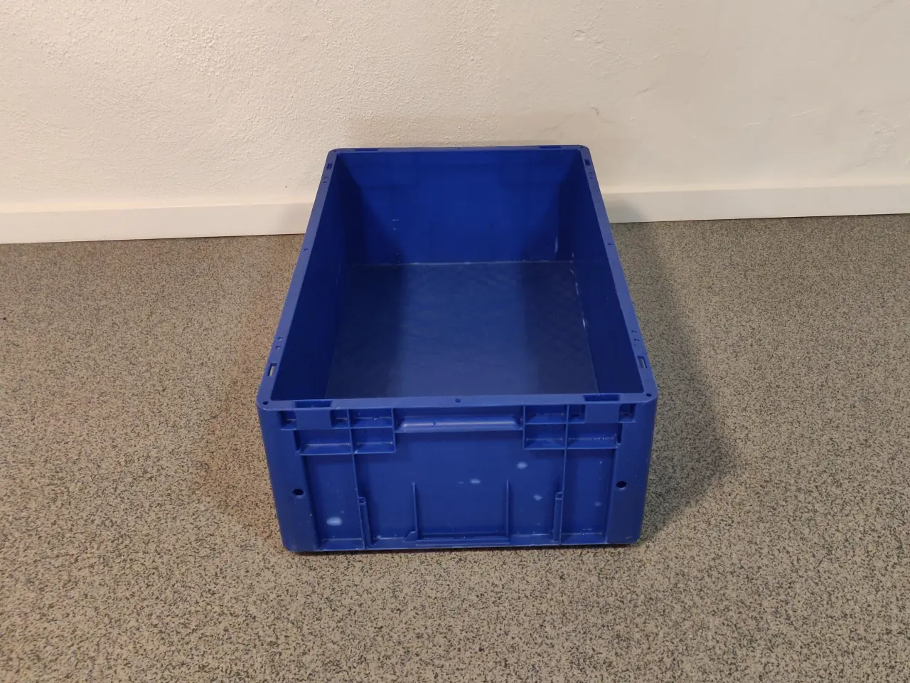 Billede 5 - Blå opbevaringskasse 590x395x220mm