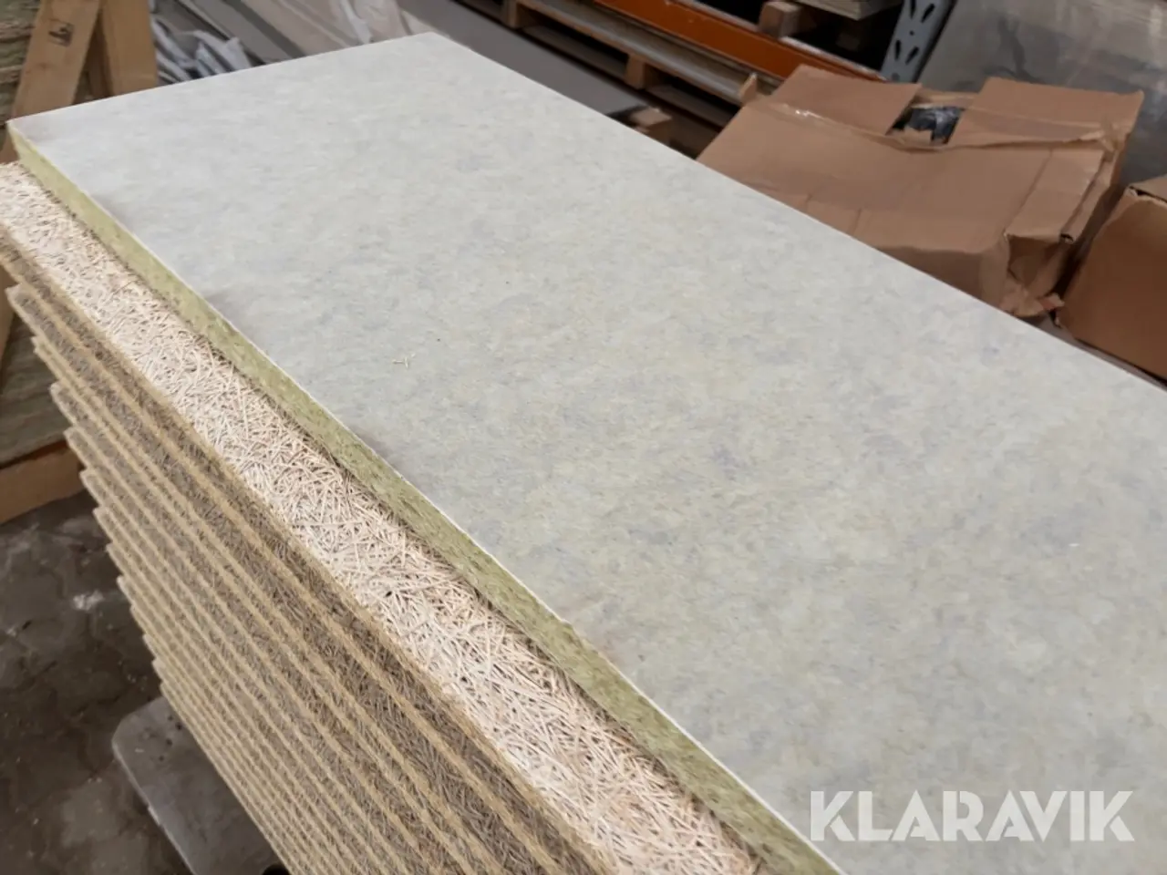 Billede 8 - Isoleringsloftplader Troldtekt Akustik Plus Lys Fin Natur 48 Styk