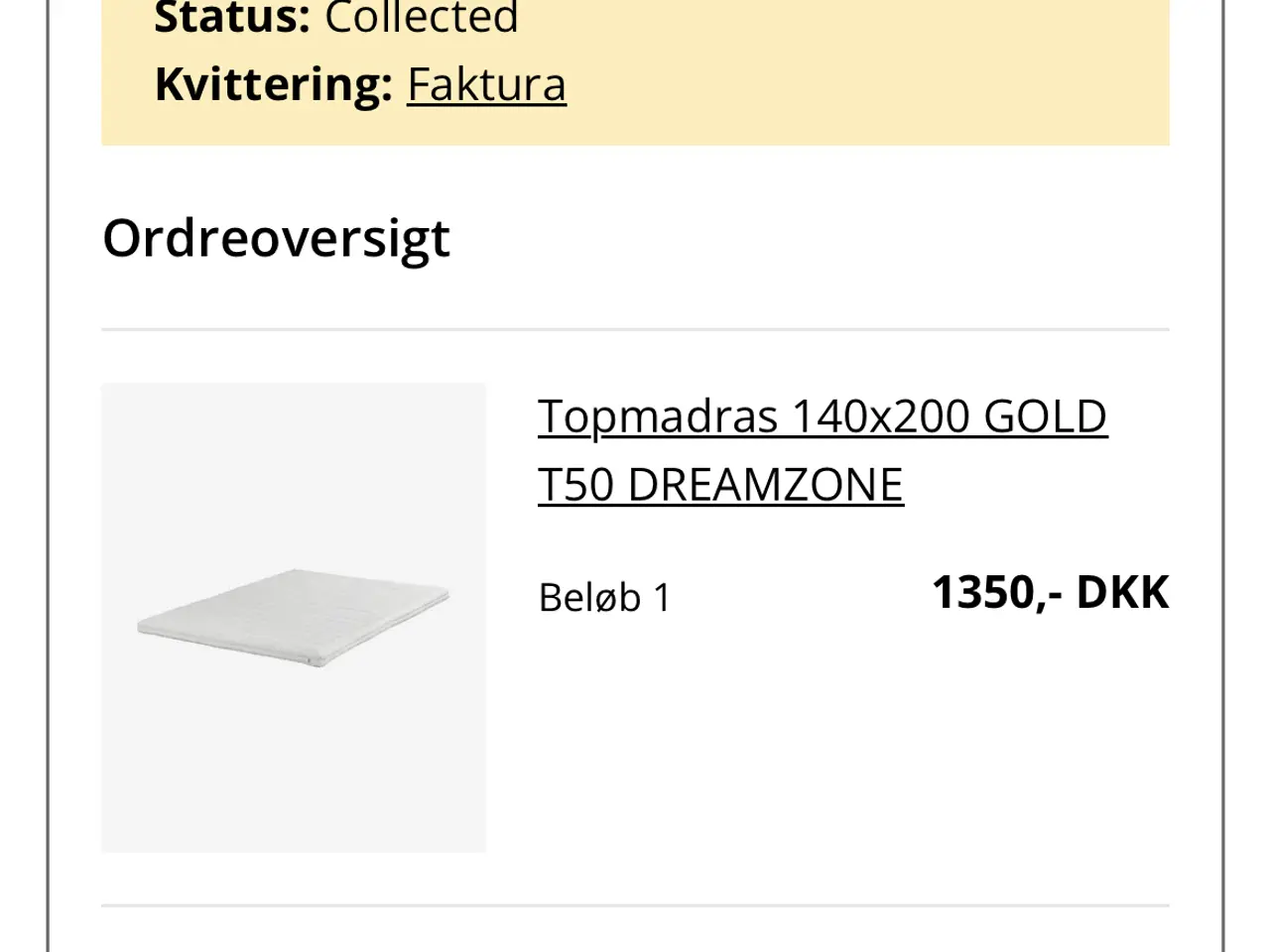 Billede 4 - Dreamzone topmadras