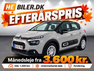Citroën C3 1,2 PureTech Palais 83HK 5d