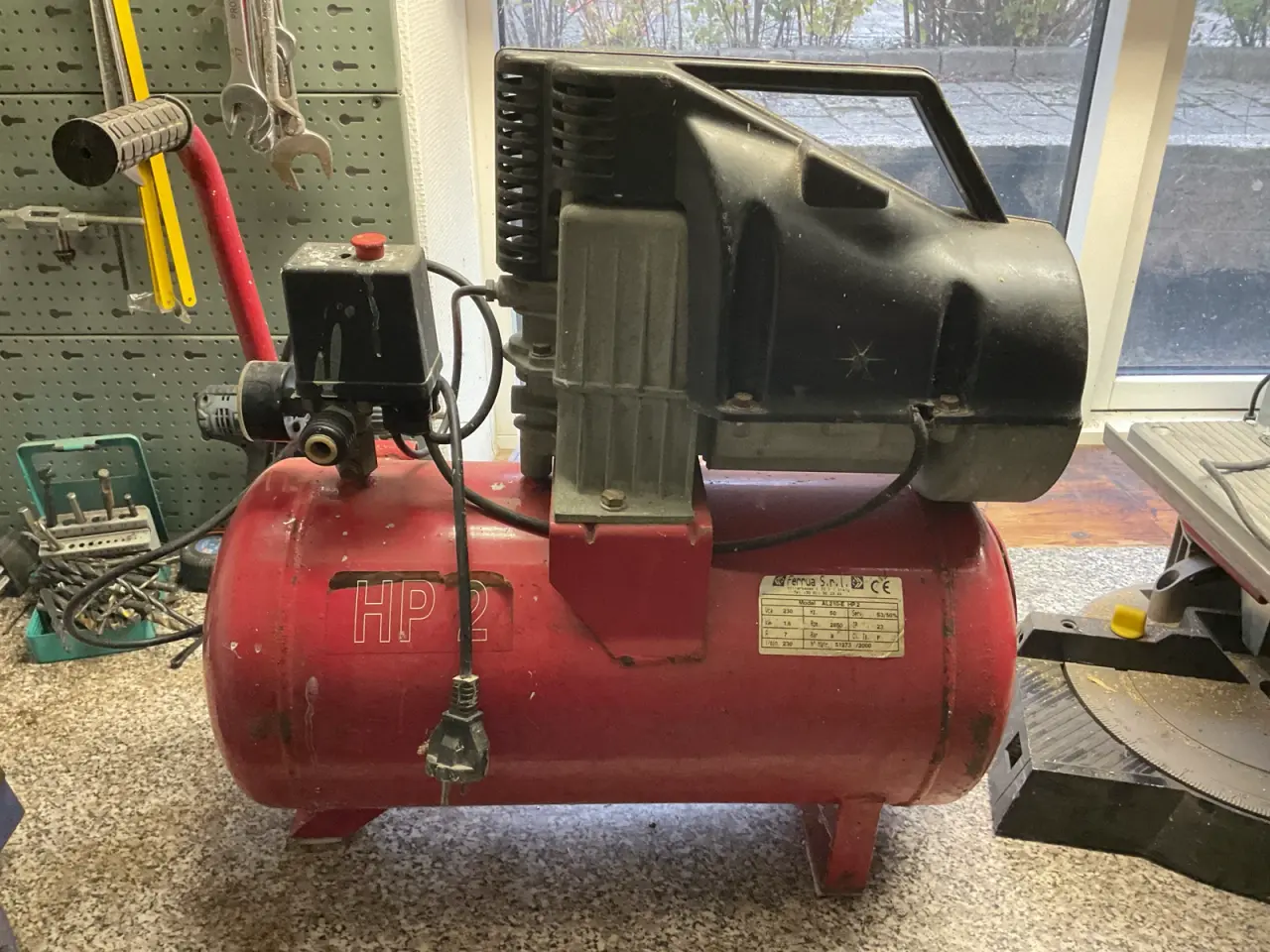 Billede 1 - Kompressor 1,6 kw