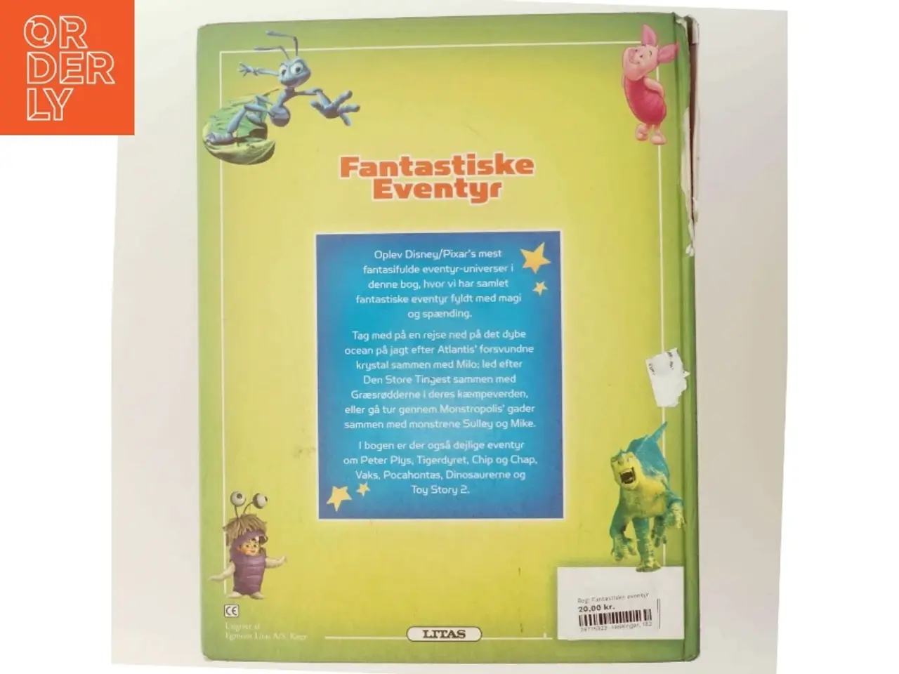 Billede 3 - Disney/Pixar Eventyr Bog fra Litas