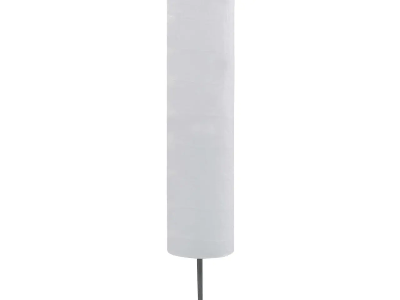 Billede 3 - Gulvlampe med rispapirskærm 121 cm - E27, hvid
