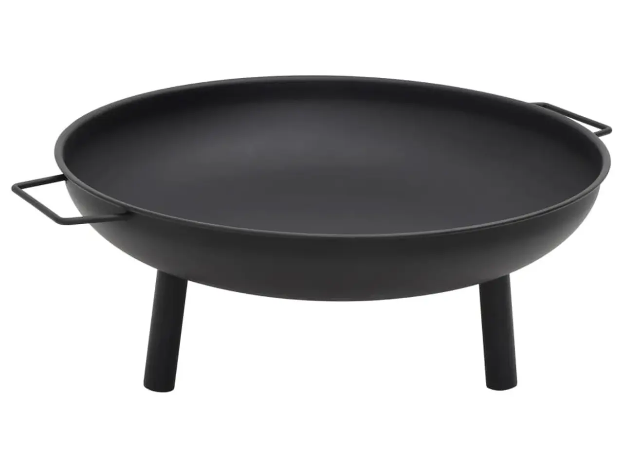 Billede 3 - Bålfad i stål - 67,5 × 58 × 22,5 cm, sort