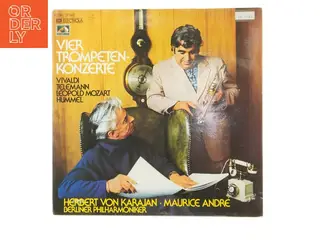 LPer med trompetkoncerter af Vivaldi, Telemann, Mozart og Hummel