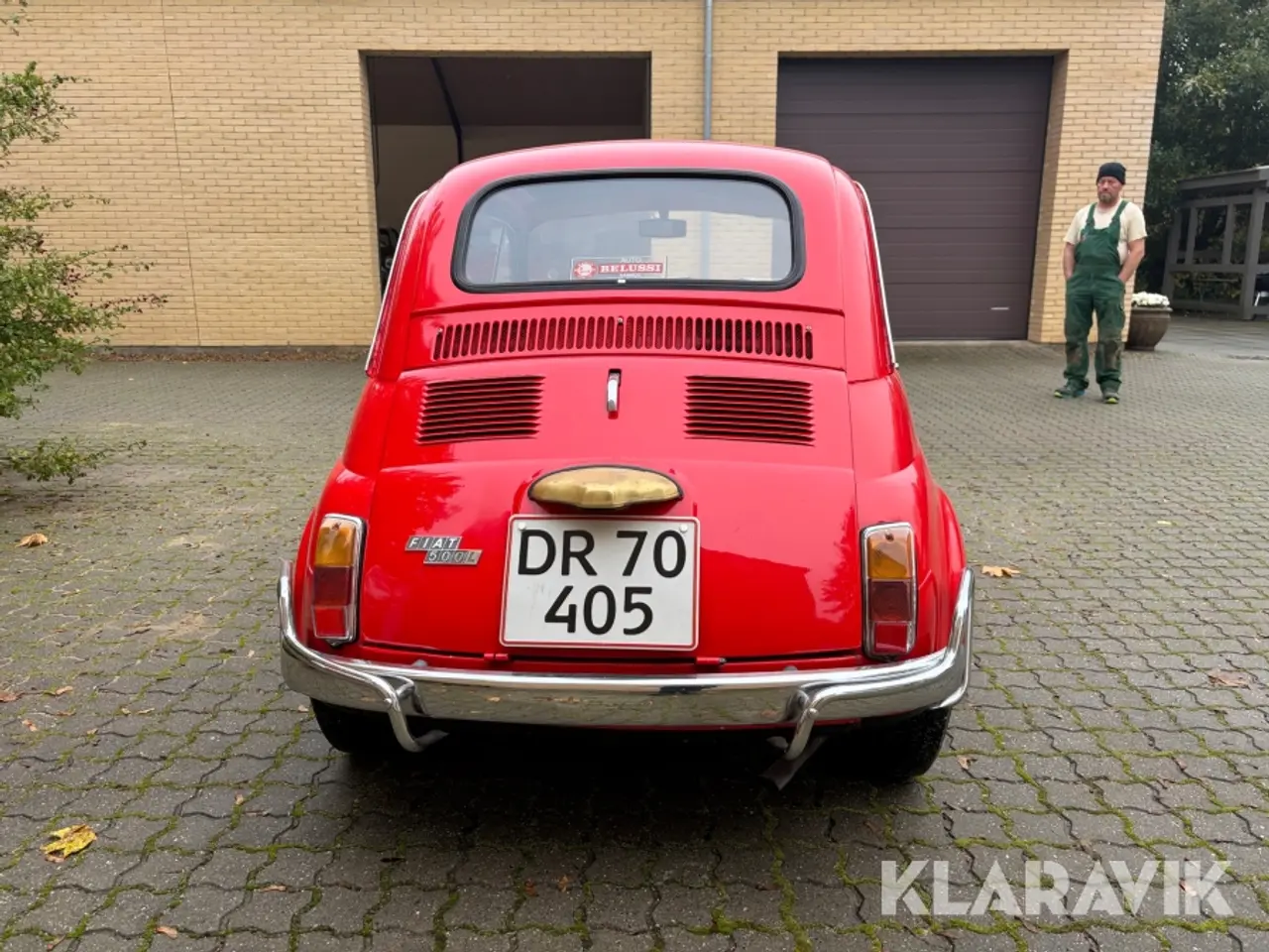 Billede 6 - Veteranbil Fiat 500L med foldetag
