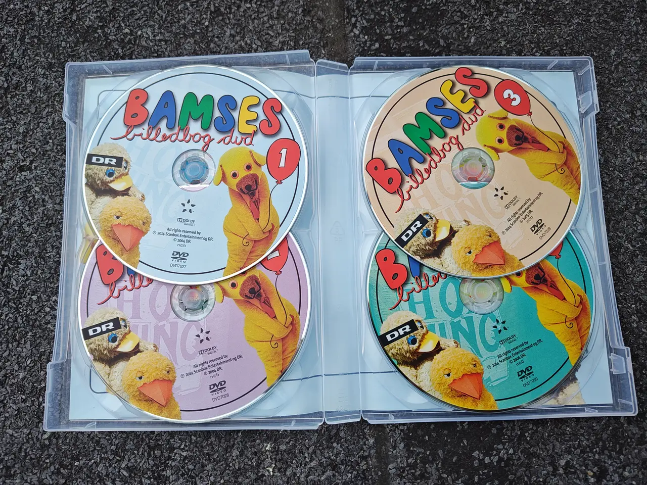 Billede 2 - Bamse og Kylling - Bamses fjollerier DVD Boks sæt