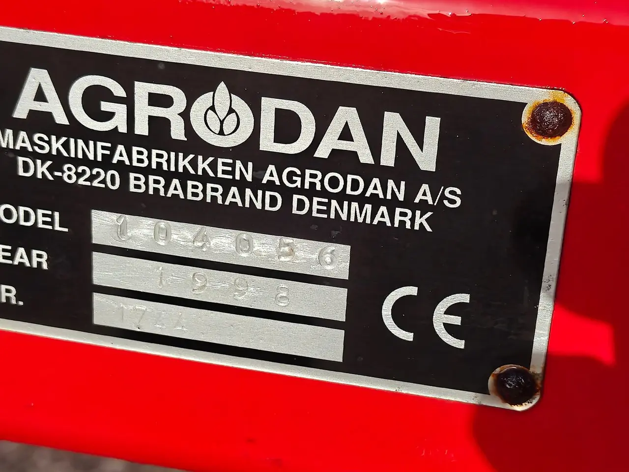 Billede 3 - Agrodan 3 Tands grubber