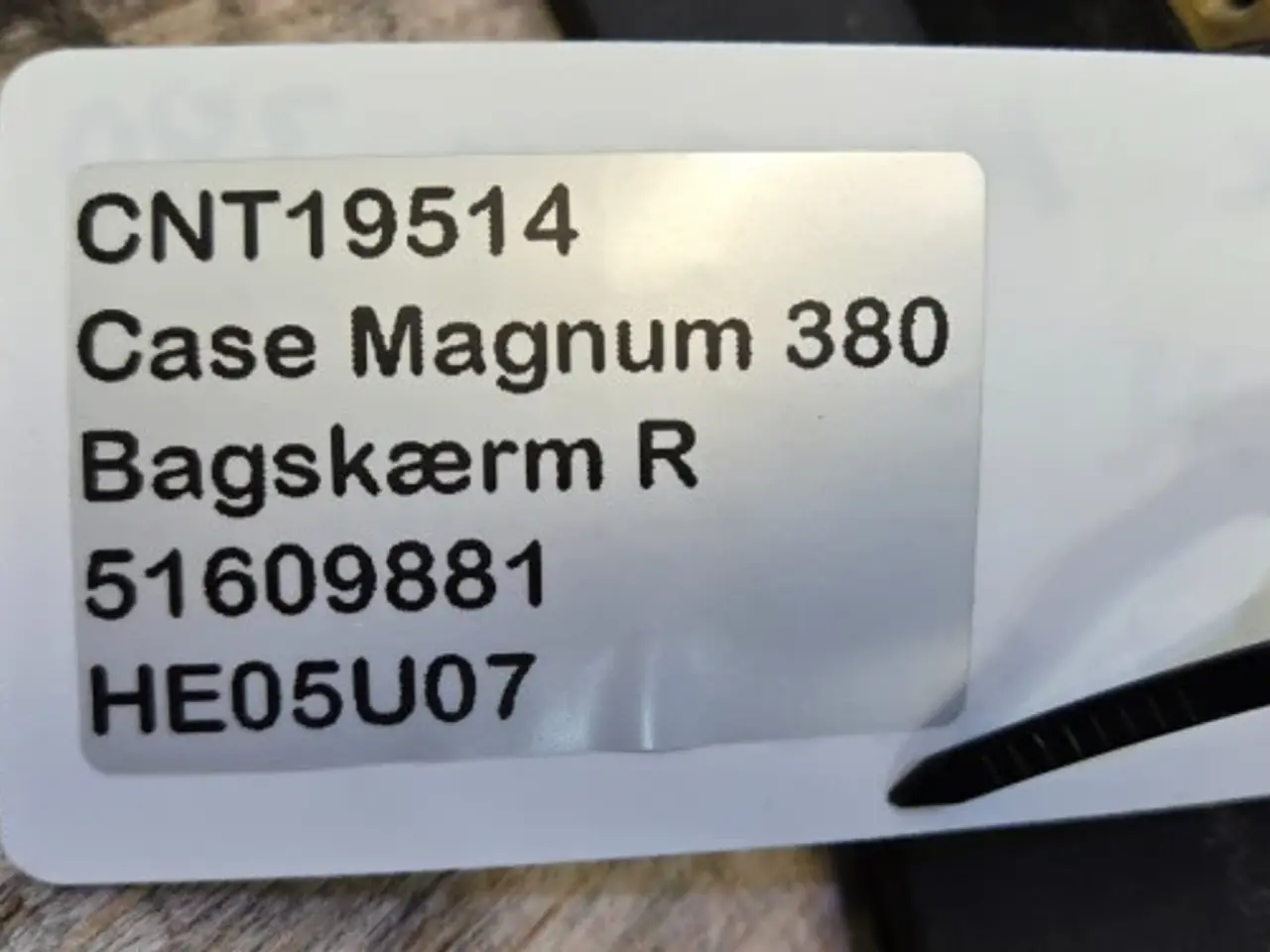 Billede 10 - Case Magnum 380 Bagskærm R. 51609881