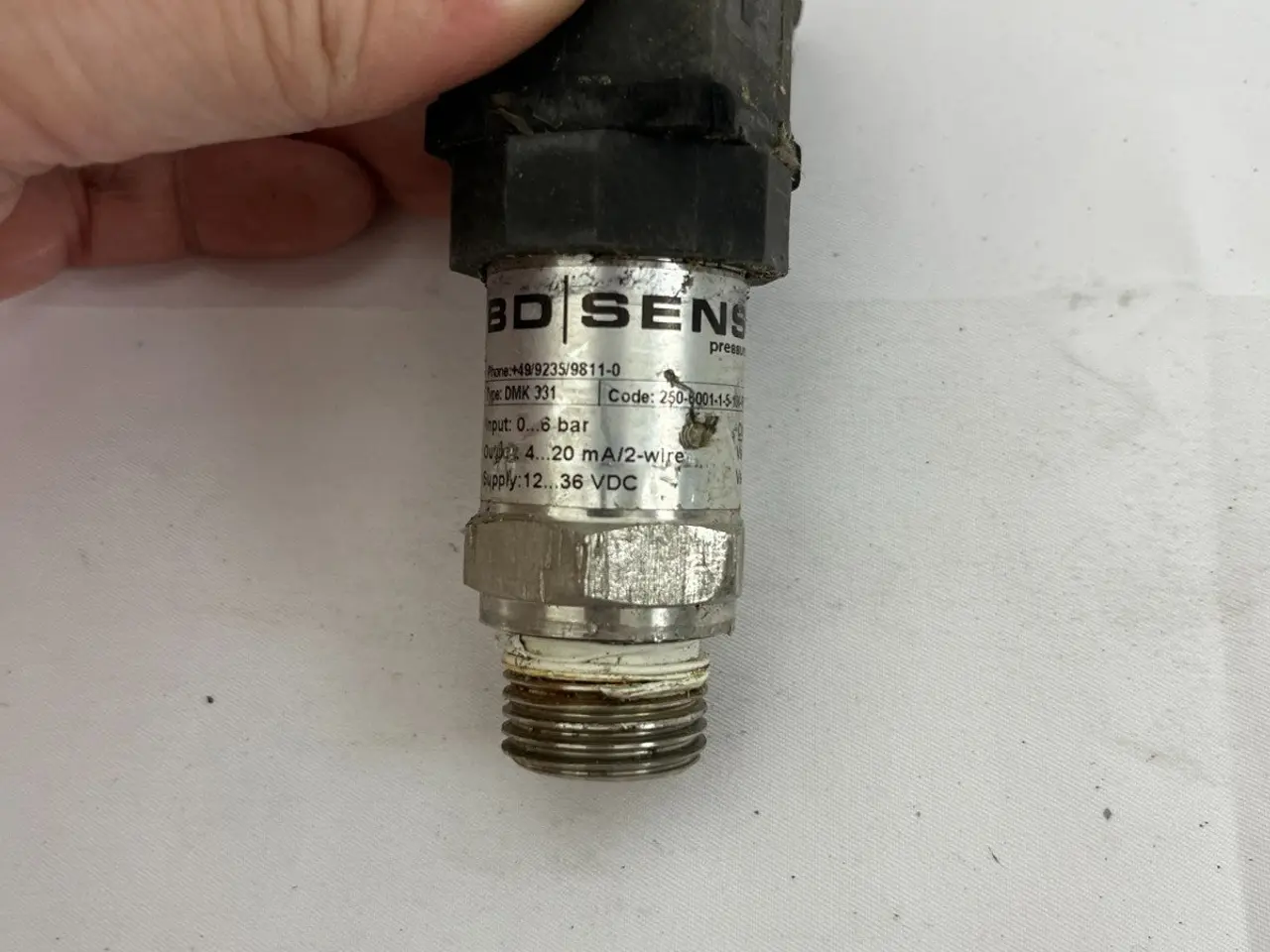 Billede 4 - BD Sensors DMK 331 Pressure Transmitter 0–6 bar