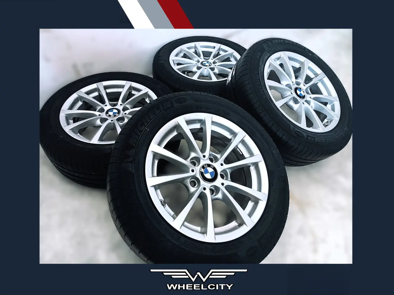Billede 1 - 5x120 16" ET31 nav 72,6ø BMW Style-390 sommersæt i