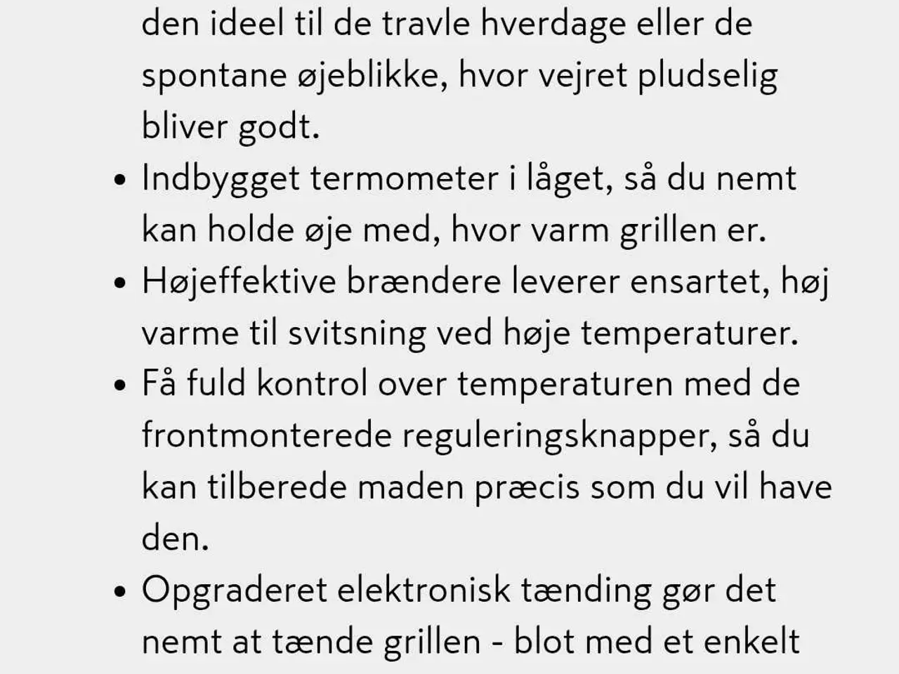 Billede 2 - Webergasgrill til altan