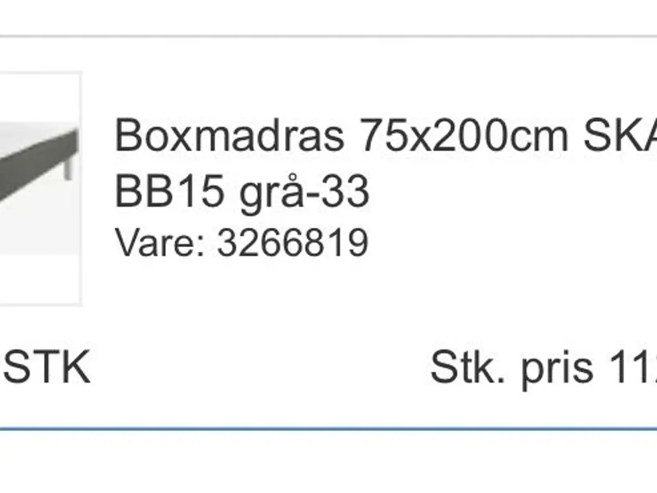 Billede 3 - BOXMADRAS/Seng incl.ben