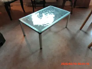 Glas sofabord