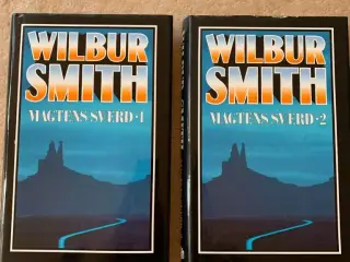 Magtens sværd 1+2 af Wilbur Smith bog