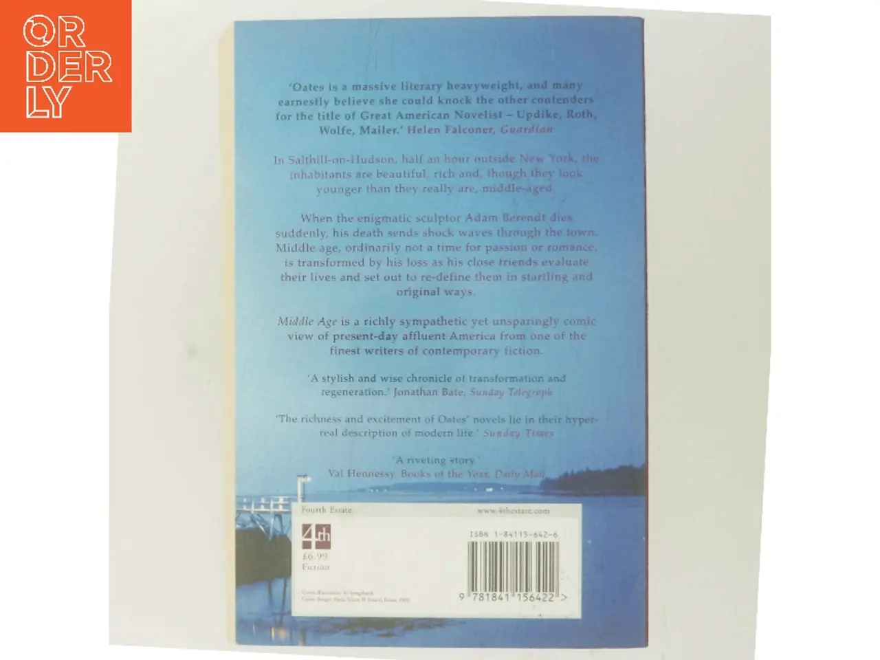 Billede 3 - Middle age : a romance af Joyce Carol Oates (Bog)