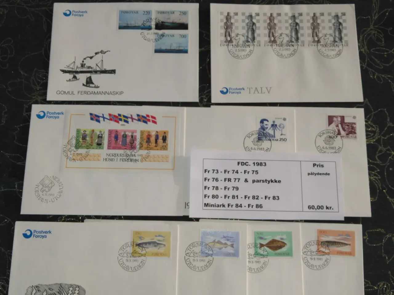 Billede 5 - FR. FDC. 1976-86 til stærk nedsat pris fra 