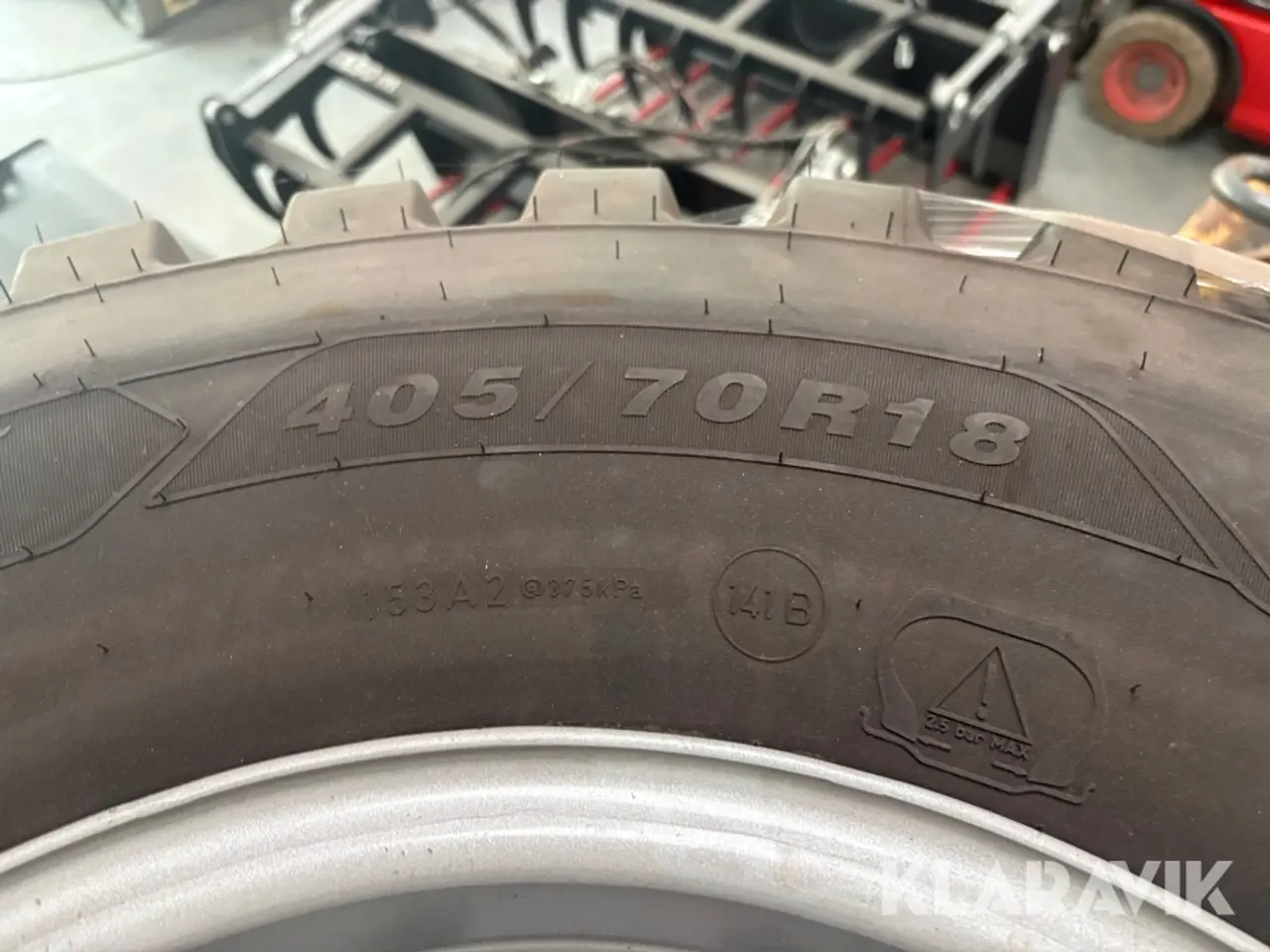Billede 9 - Entreprenørdæk med fælge Goodyear Powerload 4 styk
