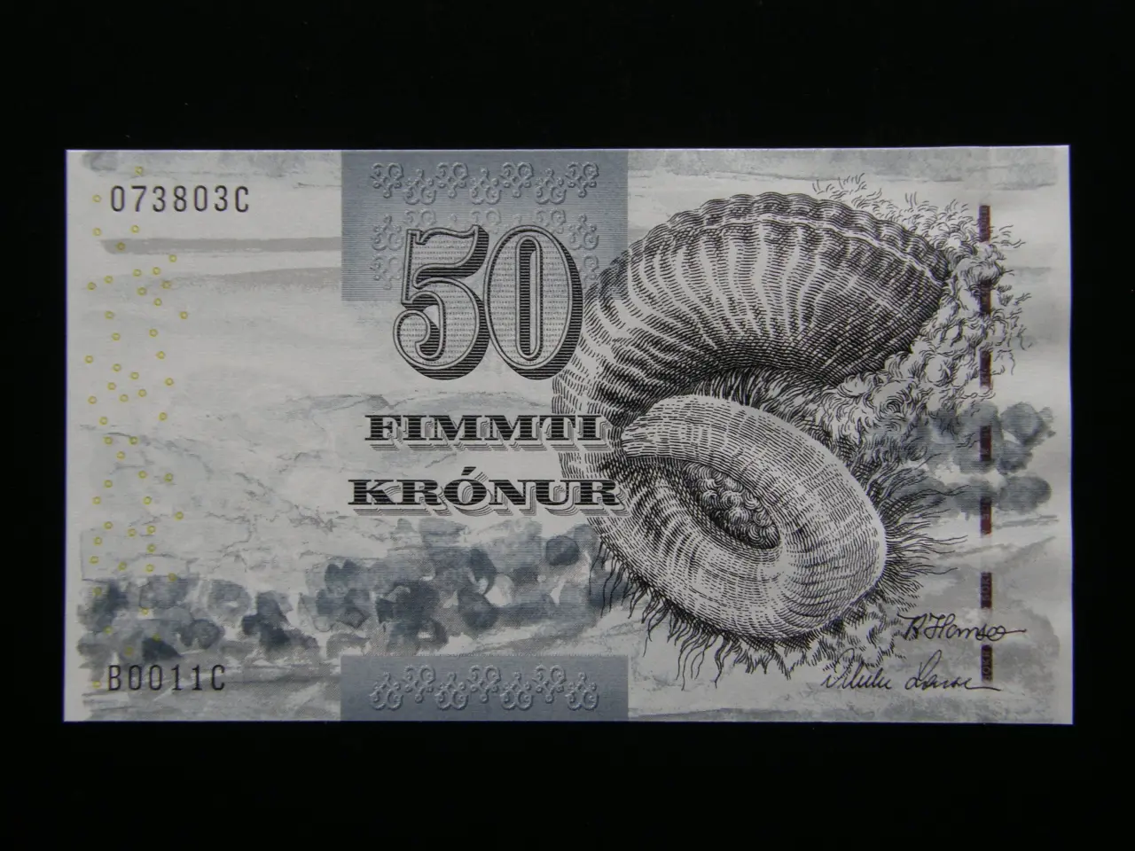 Billede 1 - Færøerne 50 Krónur 2001 P24 Unc.