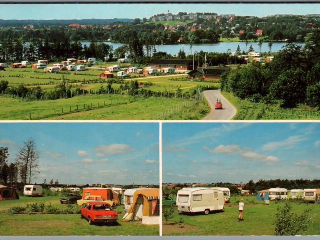 Billede 1 - Viborg Sø Camping - Postkort - Brugt
