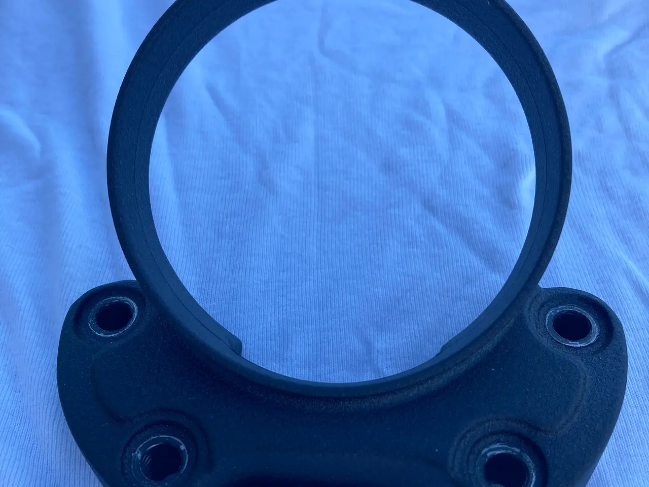 Billede 6 - Harley speedoholder/ riser clamp, fra Low Rider S