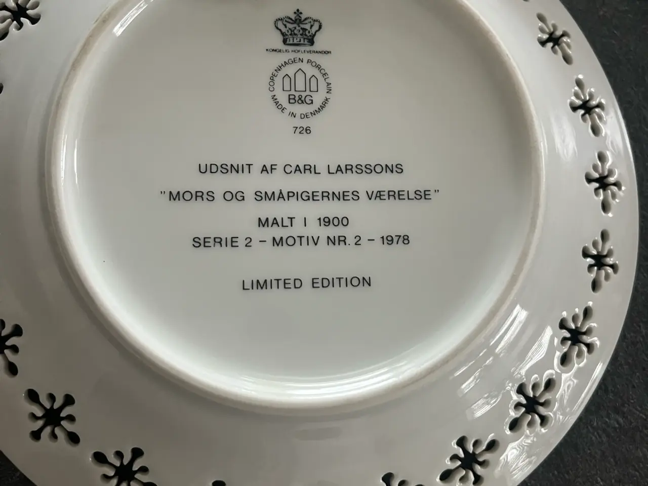 Billede 1 - Carl larssons platter 