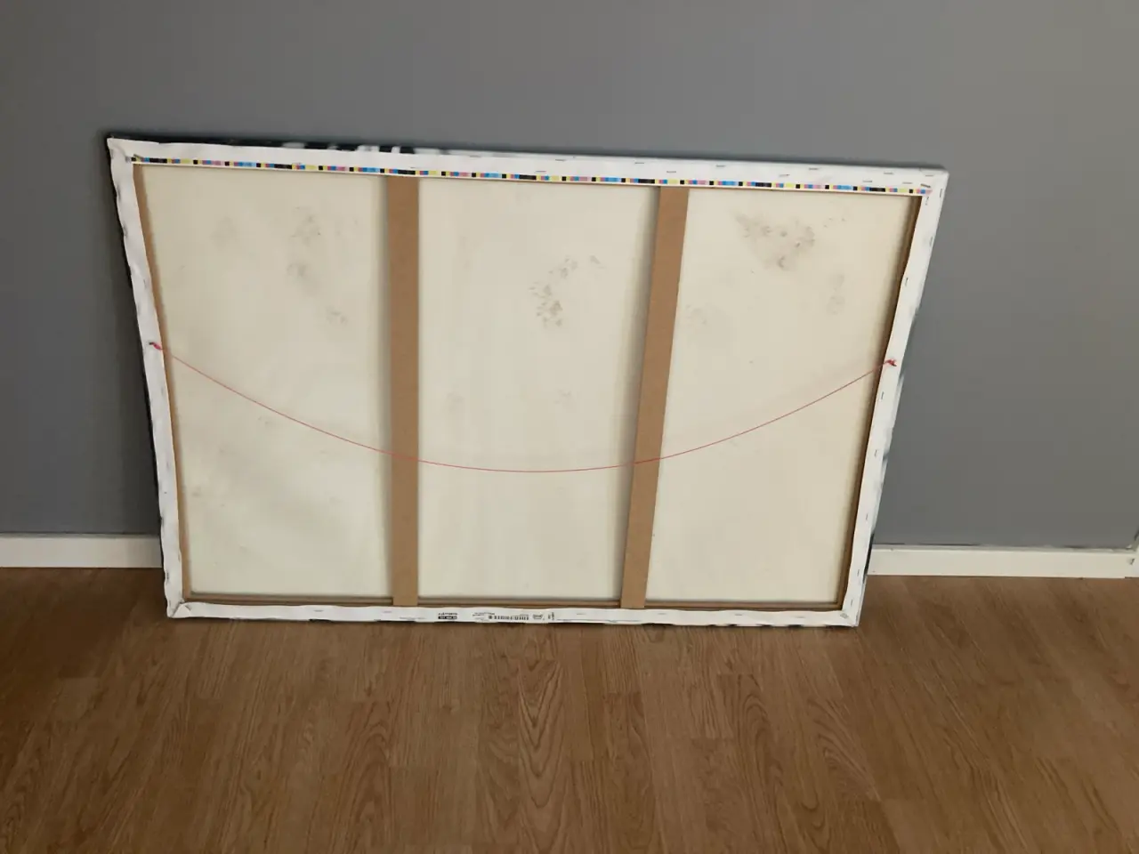 Billede 2 - Flot IKEA lærredsbillede med Zevra-motiv (78x118)