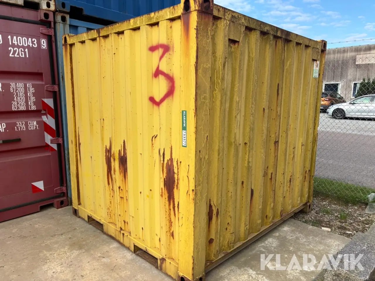 Billede 1 - Skibscontainer - 8 fods