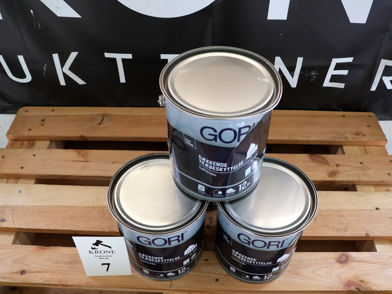 Billede 2 - 4 Stk Gori dækkende træbeskyttelse træfacade a 5L.