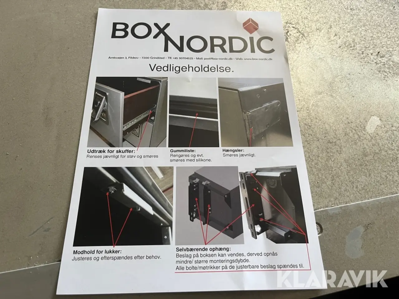 Billede 10 - Lastbilskab Box-Nordic Galvaniseret