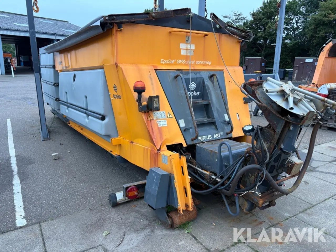 Billede 3 - Saltspreder Epoke SH4900 - til krohejs lastbil