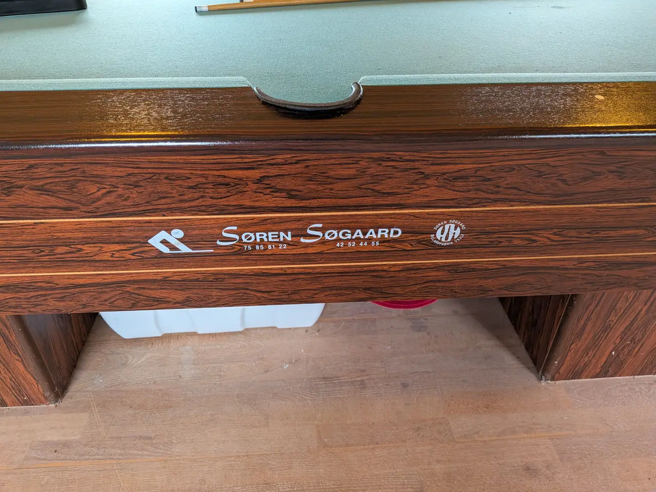 Billede 6 - Søren Søgaard billiard bord