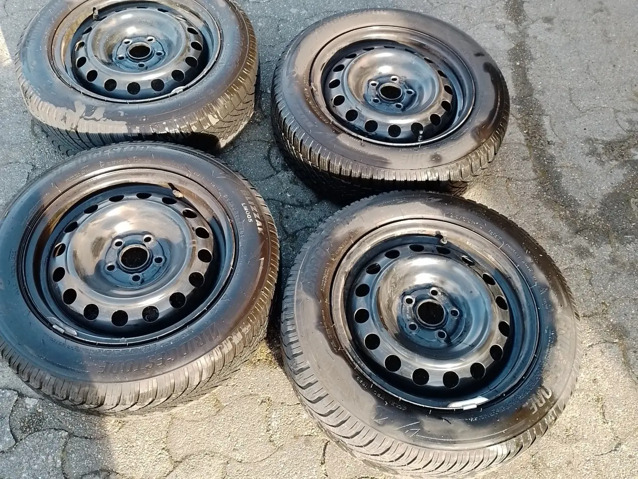 Billede 4 - Vinterhjul toyota yaris med TPMS sensor