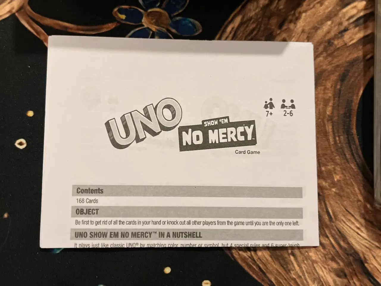 Billede 5 - Mattel UNO No Mercy kortspil