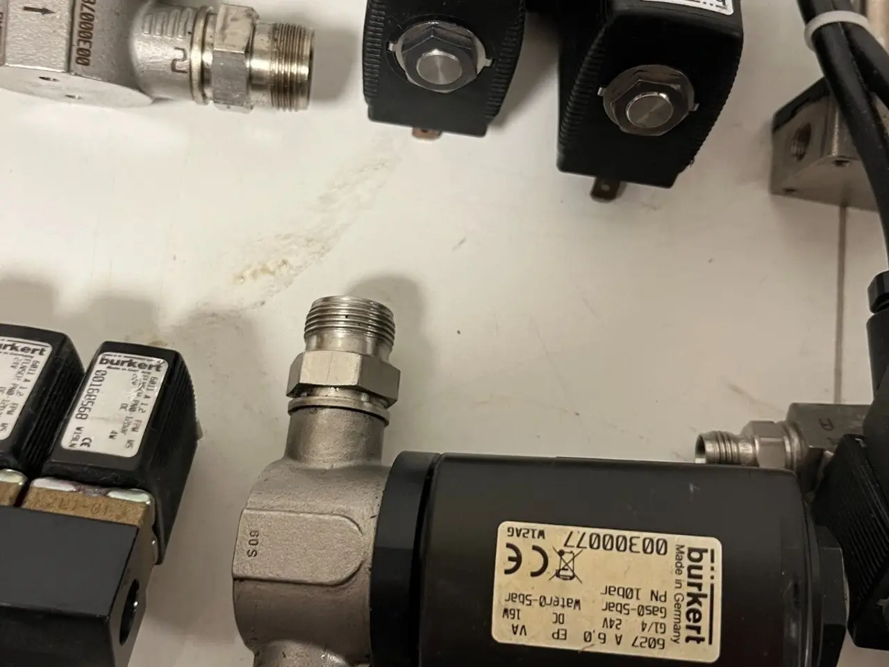 Billede 20 - Bürkert magnetventil parti 6013 6014 6016 Fittings