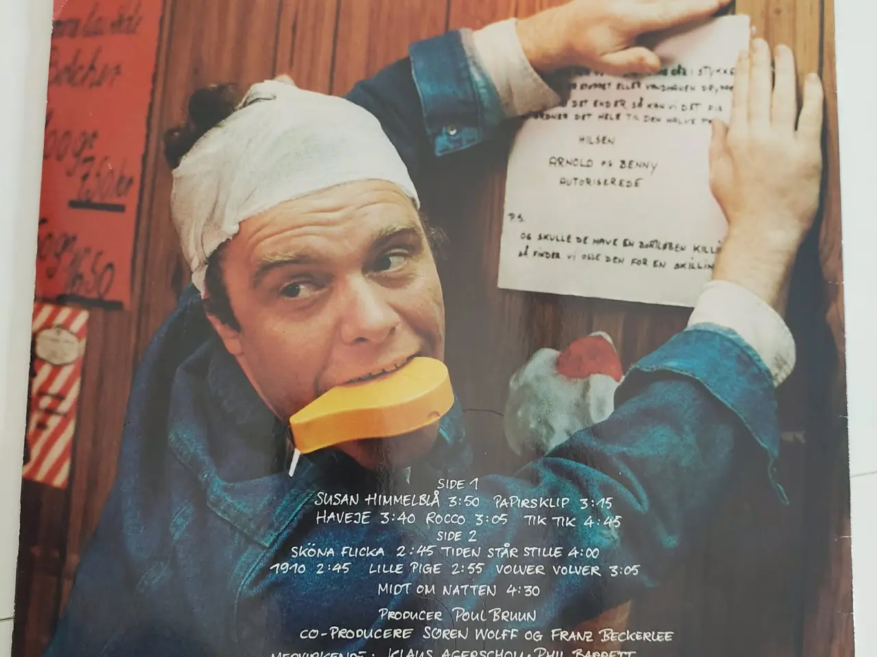 Billede 2 - Kim Larsen – Midt om natten 1 pressning (NL)