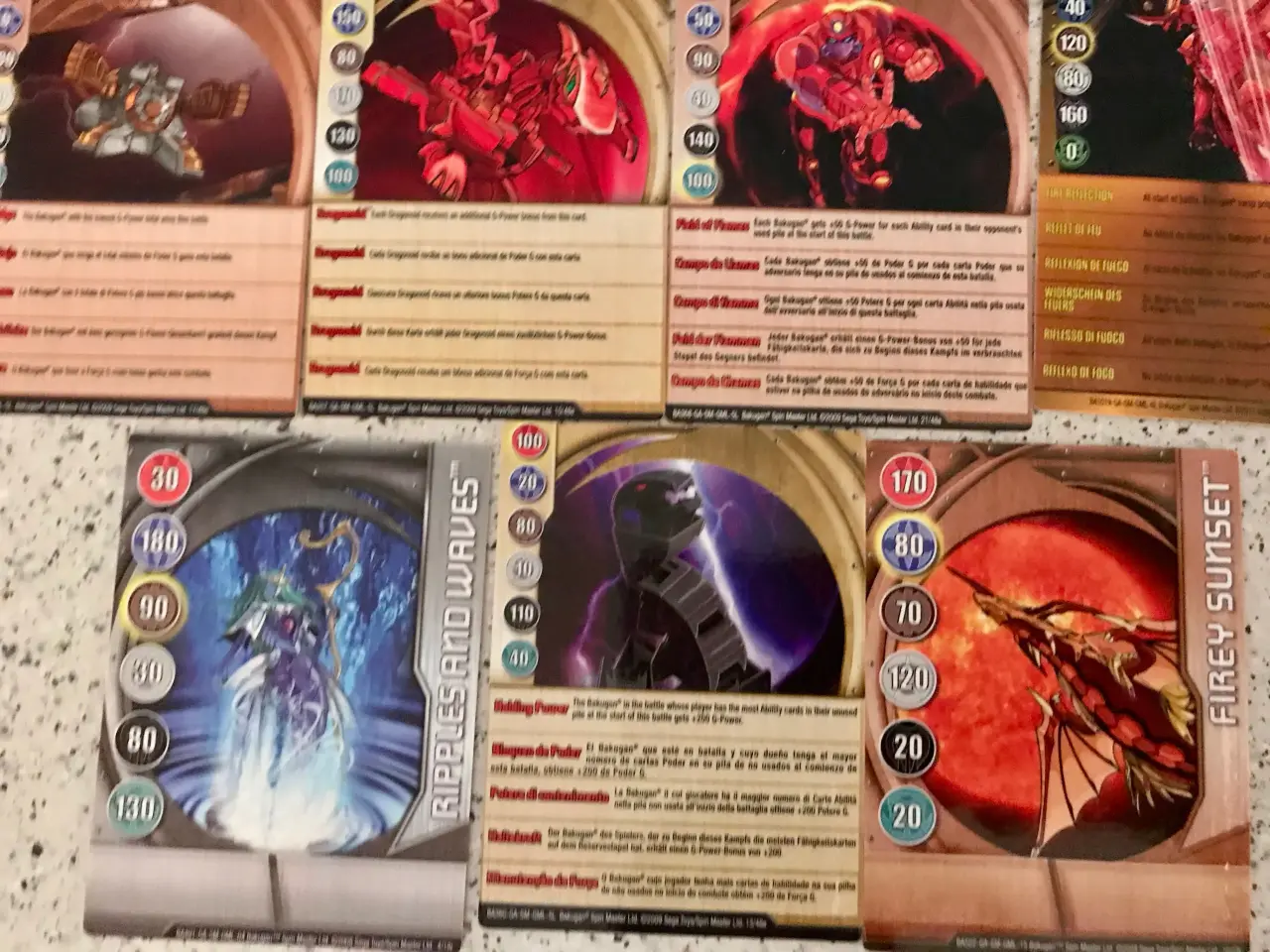 Billede 4 - BAKUGAN magnetiske kort