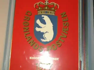 GR. årsmapper fra 1977–97 – til stærk nedsat pris