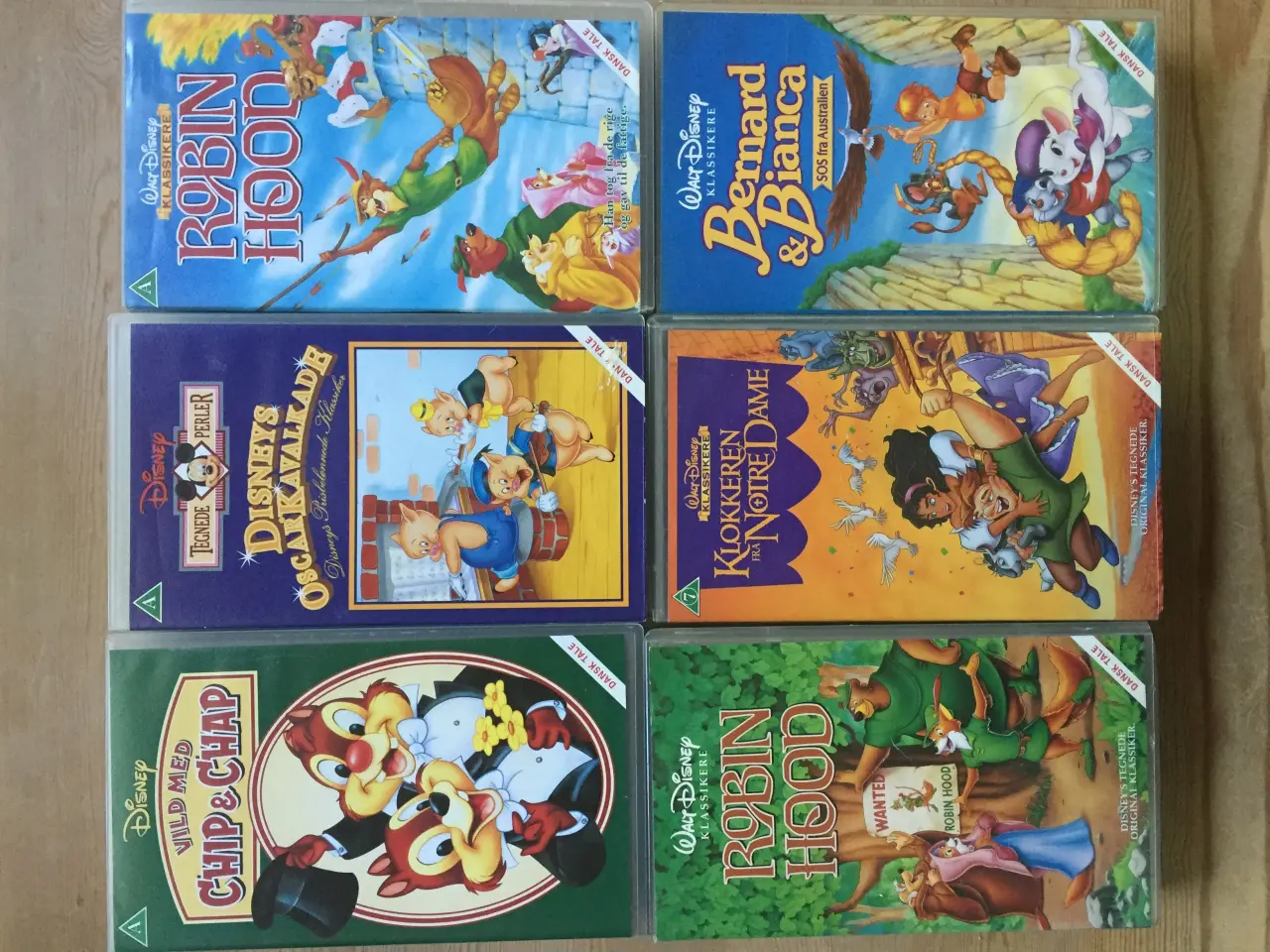 Billede 1 - Walt Disney VHS tegnefilm
