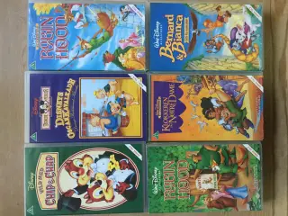Walt Disney VHS tegnefilm