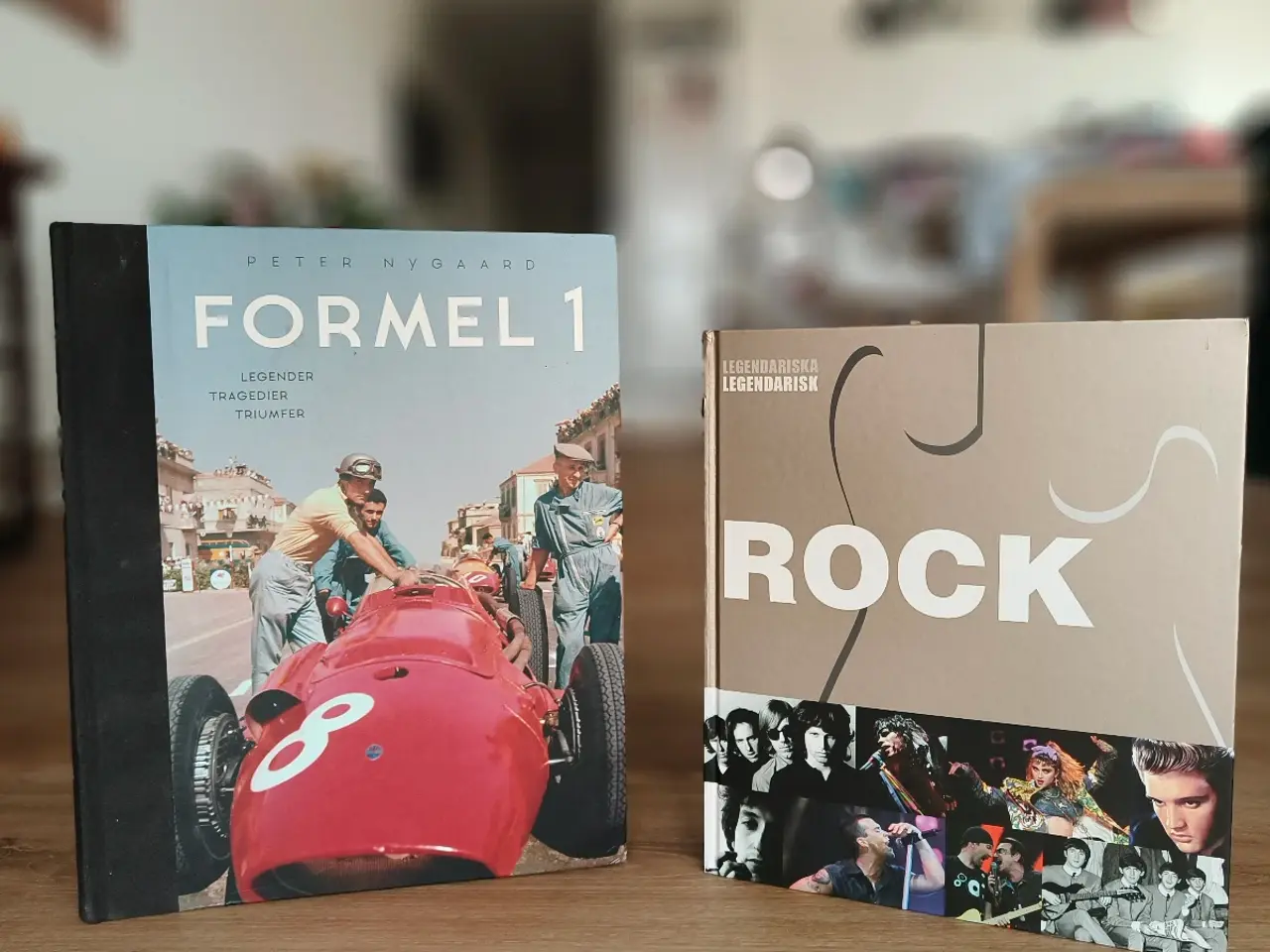 Billede 1 - Coffetable bøger om Formel 1 og Rockmusik