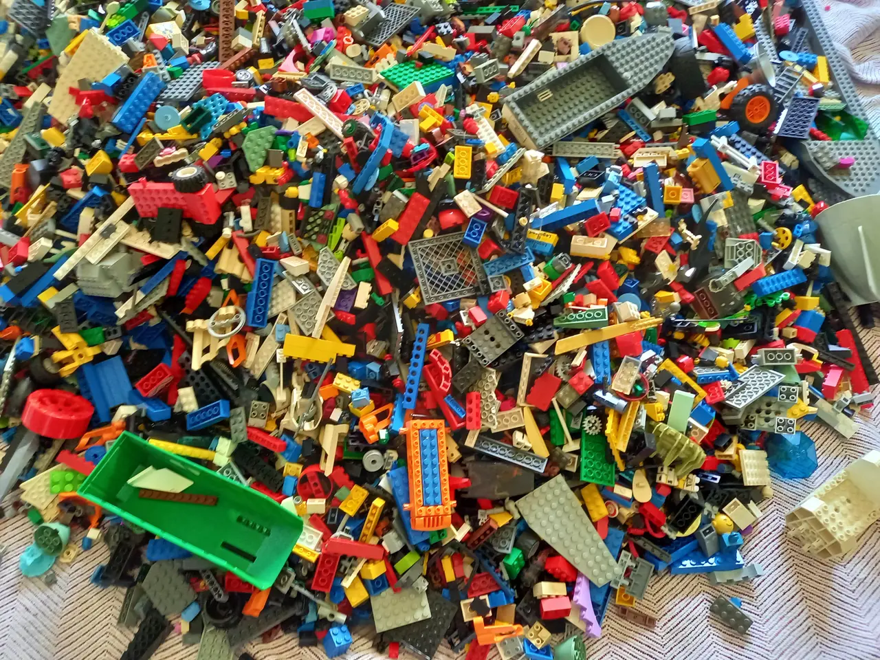 Billede 3 - Lego blandede 38,5 kg