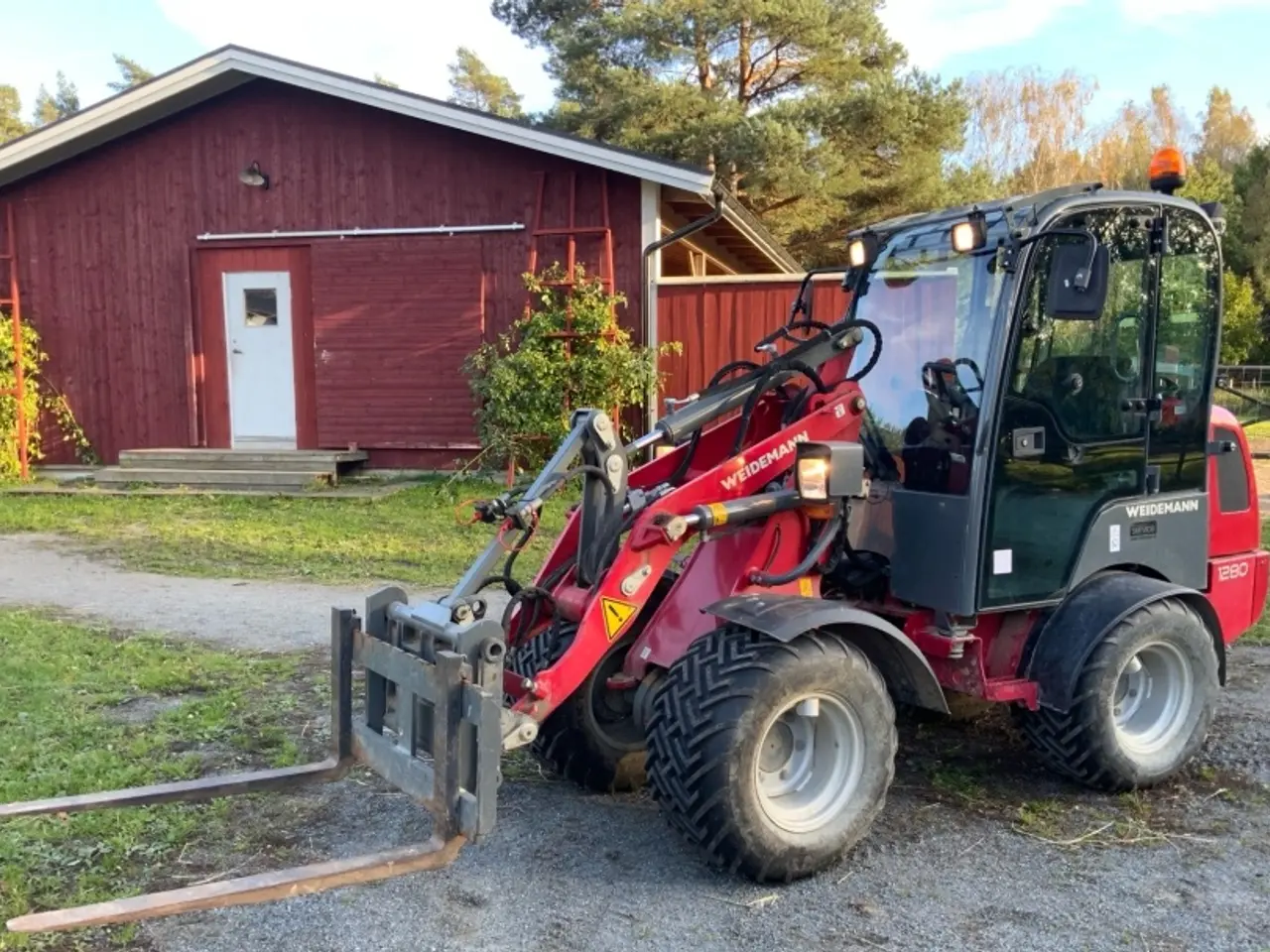 Billede 1 - Minilæsser  Weidemann 1280