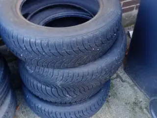 14" fælge + 15 "dæk