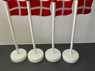 Flag i træ 4 stk